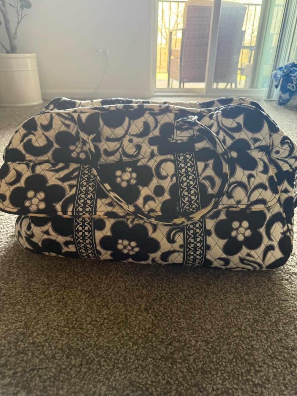 Vera Bradley Grand Traveler Night & Day